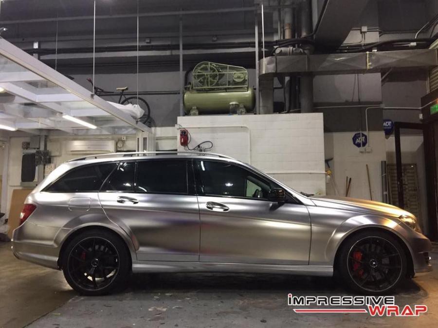  Mercedes-Benz C63 AMG by Impressive Wrap 2016 года  (фото 2 из 6)